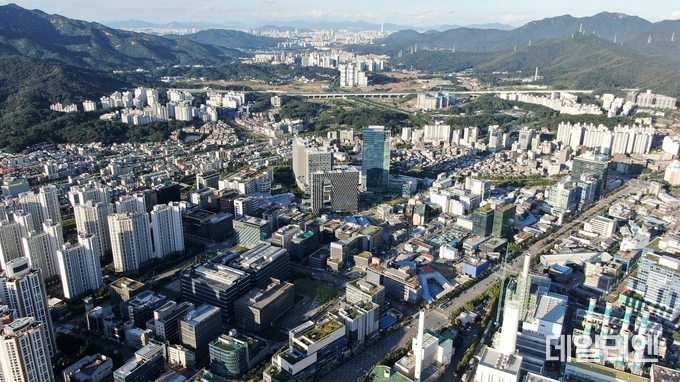 평촌스마트스퀘어 전경
