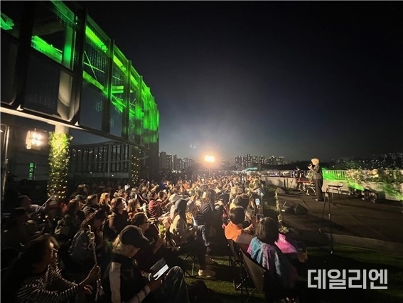 문화행사프로그램 옥상밤콘 공연사진