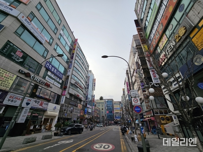 구갈동의 상점가