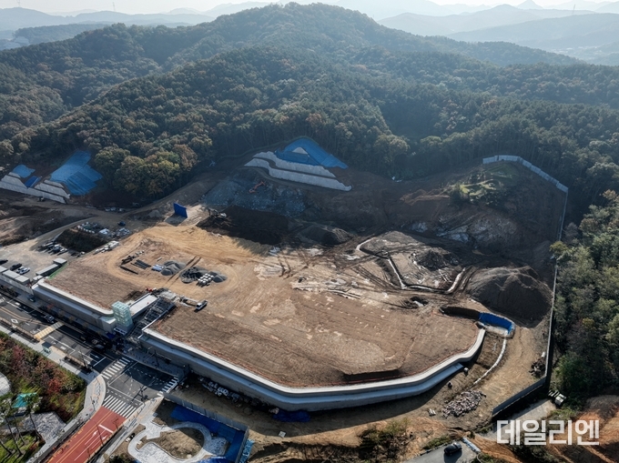 용신고 건립 예정 부지 전경