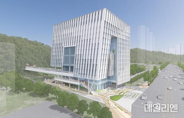 광명시민생활체육센터 조감도 당선작