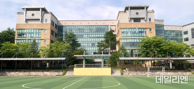 처인구 포곡고등학교 전경.