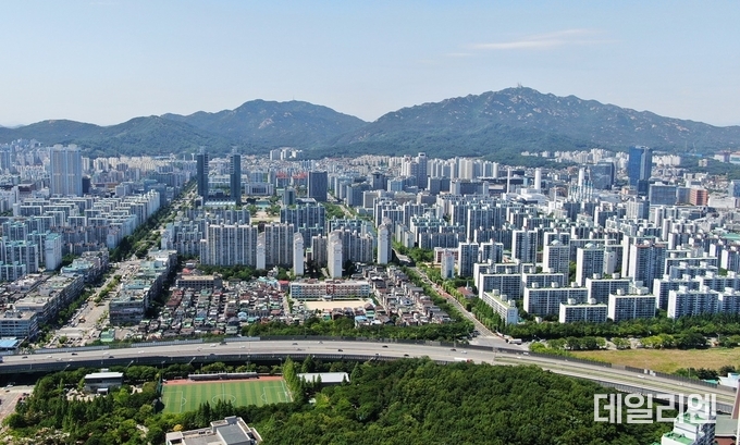 평촌신도시 전경