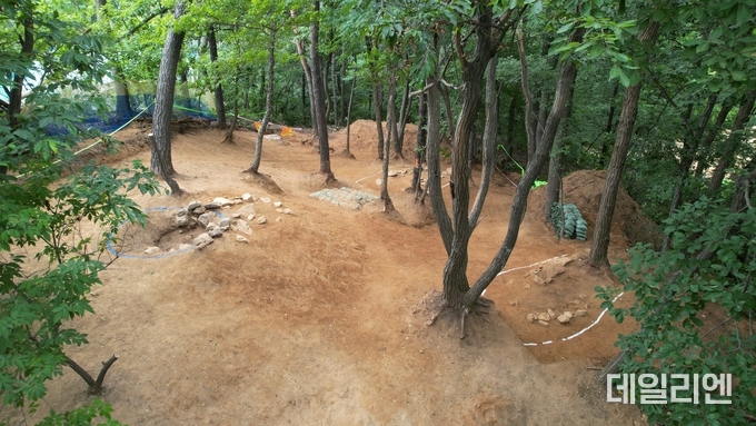 . 용인특례시 보라산 백제고분군 조사 대상지 전경