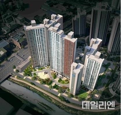 삼신6차아파트 지구 배치도
