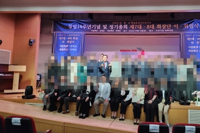 이권재 오산시장·김문수 오산시 선대본부장, 시청 행사부터 저녁 자리까지...선거법.중립성 논란에 불붙다