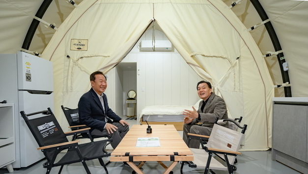 청량산 수원캠핑장 흥행…이용률 94 상권도 활짝