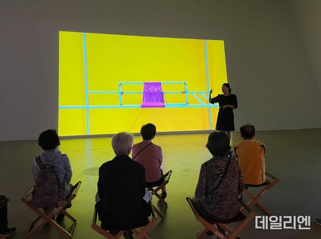 수어해설 투어 전경