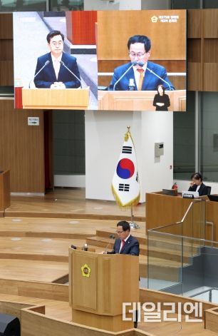 박명원 의원, 경기도 본예산 대비 농정예산 4.9% 반영 촉구 도정질문 펼쳐