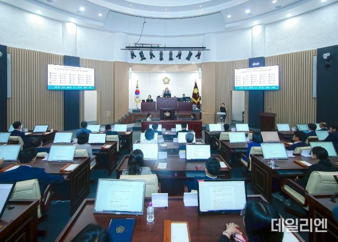 제232회 제1차 정례회 제2차 본회의 전경