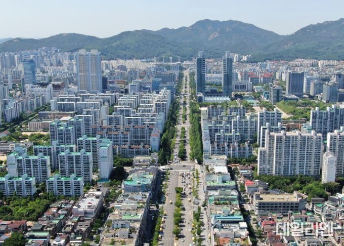평촌신도시 전경
