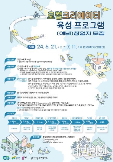 로컬크리에이터 육성프로그램 (예비)창업자 모집