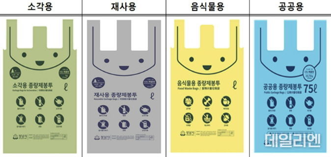 손잡이형 종량제봉투