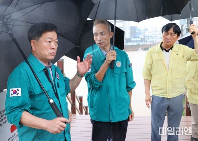 박승원 광명시장, 호우 현장 긴급 점검 “시민 피해 최소화 위해 행정력 총동원 할 것”주문
