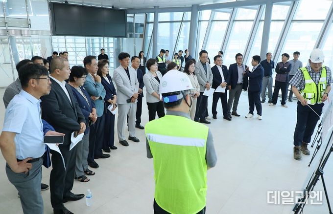 평택시-평택시의회, 서해선 복선전철 개통 전 열차 시승