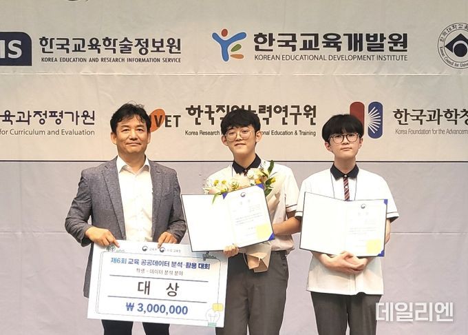 경기도교육청, ‘제6회 교육 공공데이터 분석·활용대회’ 대상