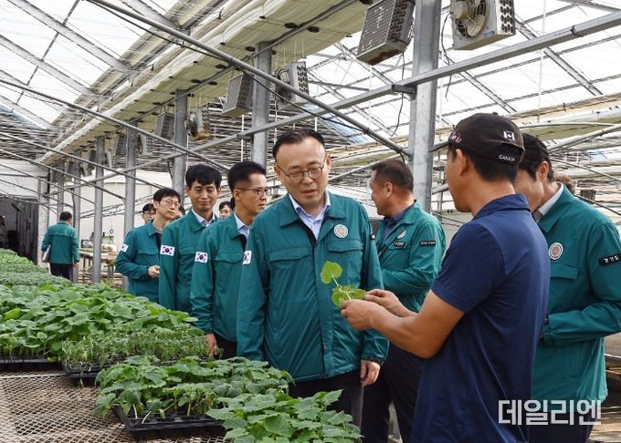 안성시, 행정안전부와 합동 농업현장 긴급 점검