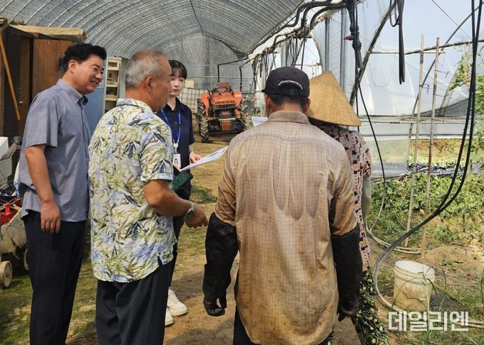 평택시, 폭염 대비 외국인 계절근로자 현장 점검