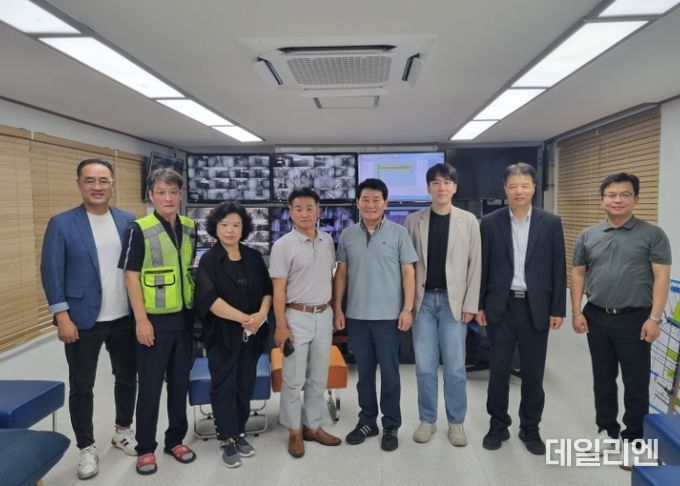 안양시의회 도시건설위원회, 안양시 공동구 현장 방문