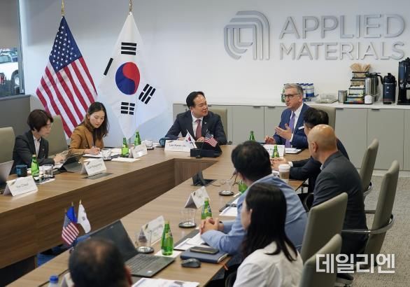 미국 찾아 세일즈 나선 이권재 오산시장 어플라이드 머티어리얼즈 본사 방문