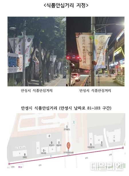 안성시, ‘식품안심거리’ 지정
