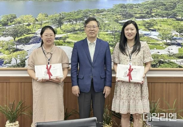 수원시 영통구 박사승 구청장, 출산장려와 직원 사기 진작을 위한 격려의 시간 가져...