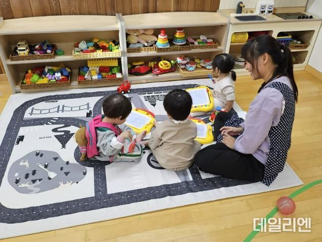 성남시 주야간 시간제 보육시설인 해님 달님 놀이터 분당점 수내동어린이집 3층