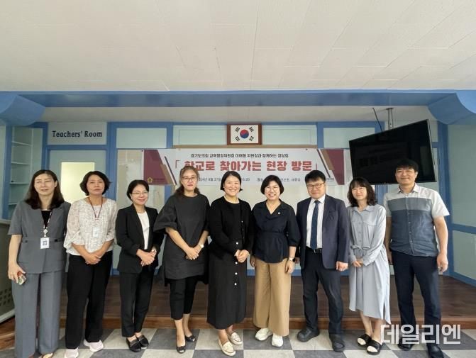 경기도의회 이애형 의원, 세곡초.권선초.세류유 교육환경 개선을 위한 정담회 개최