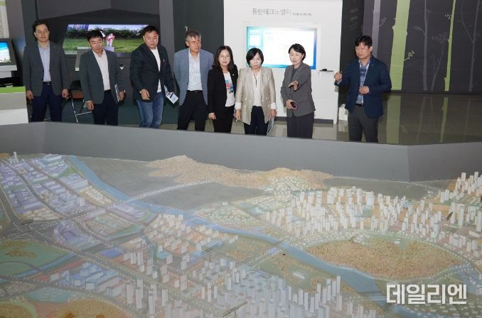 동탄신도시 동탄역사 복합개발 현장 등 방문