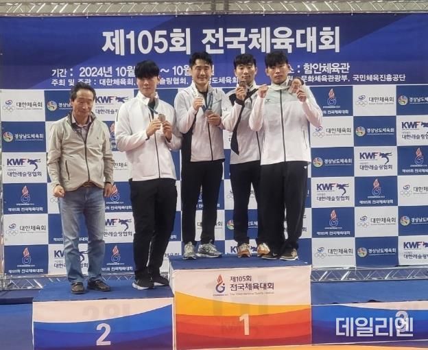 평택시청 레슬링팀, 전국체육대회 금‧동 1개씩 획득