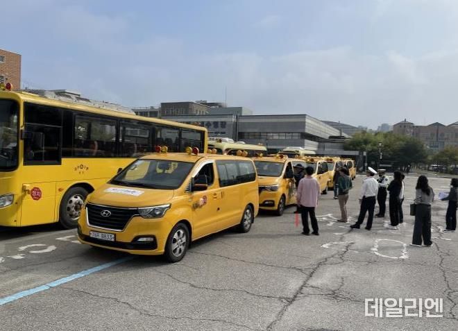 평택시, 어린이 통학 차량 합동점검 실시