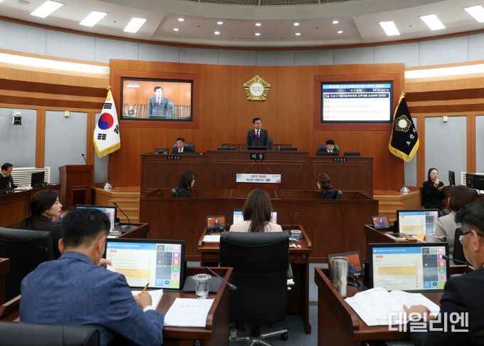 오산시의회, 제288회 임시회 본회의 개회