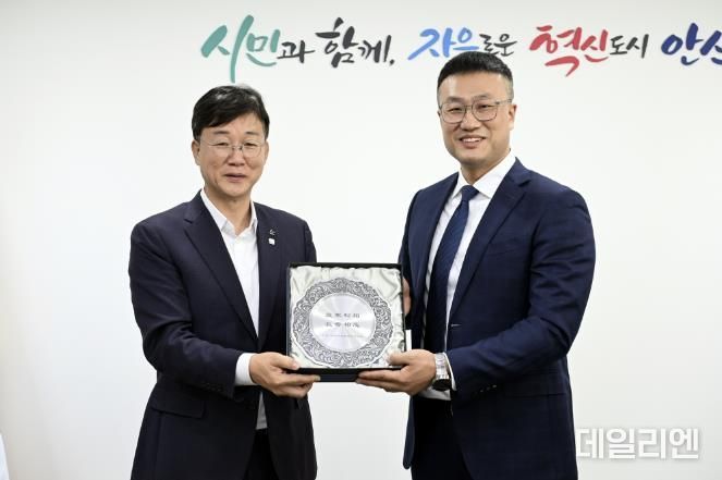 이민근 안산시장, 中 옌타이시 대표단 접견… 과학기술 등 정책 협력