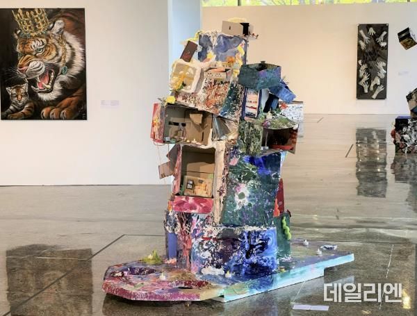 매향중_2024 경기아트버스 페스티벌 전시 전경