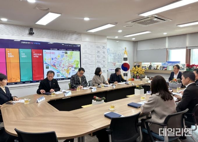 이동환 고양특례시장과 대한행정사회 고양시지회 임원단 면담