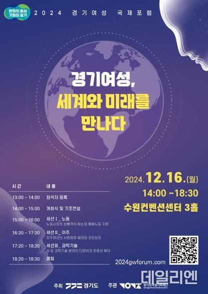 경기여성국제포럼-포스터.