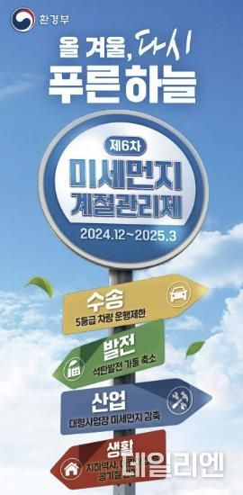 시흥시, 고농도 미세먼지 기간 '계절관리제' 시행