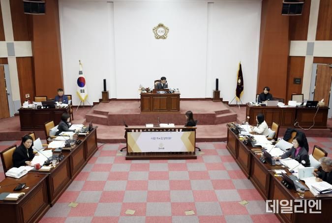 군포시의회 제278회 정례회 현장(20241211. 예산결산특별위원회)