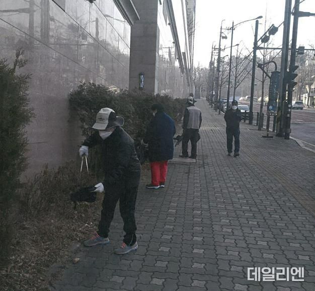 성남시 어르신 소일거리 분야 중 환경정비